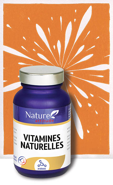 Vitamines naturelles-Complément alimentaire-Nature Attitude