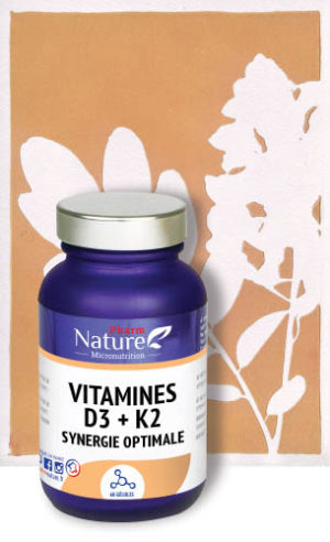 pharm nature micronutrition - vitamines d3 + k2